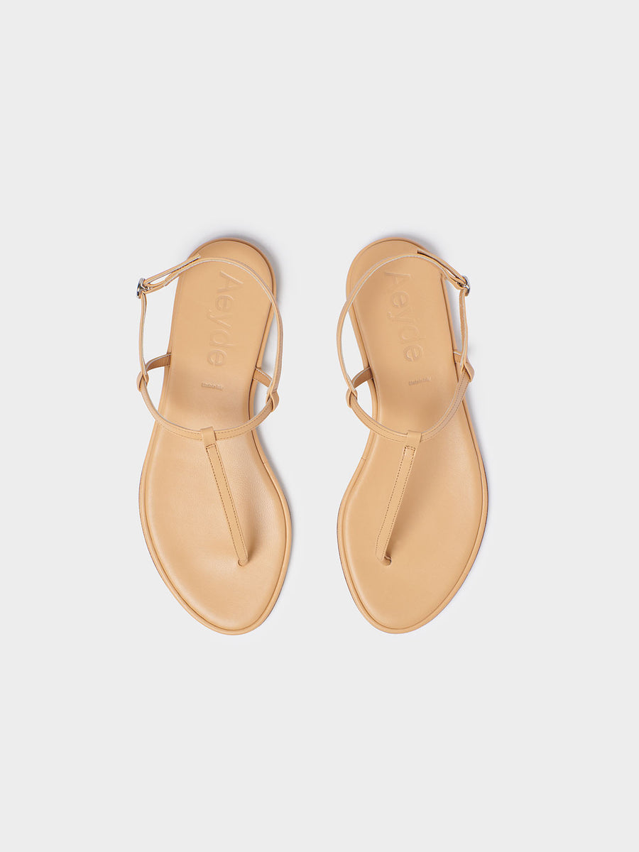 Nala Leather Toe-Post Sandals