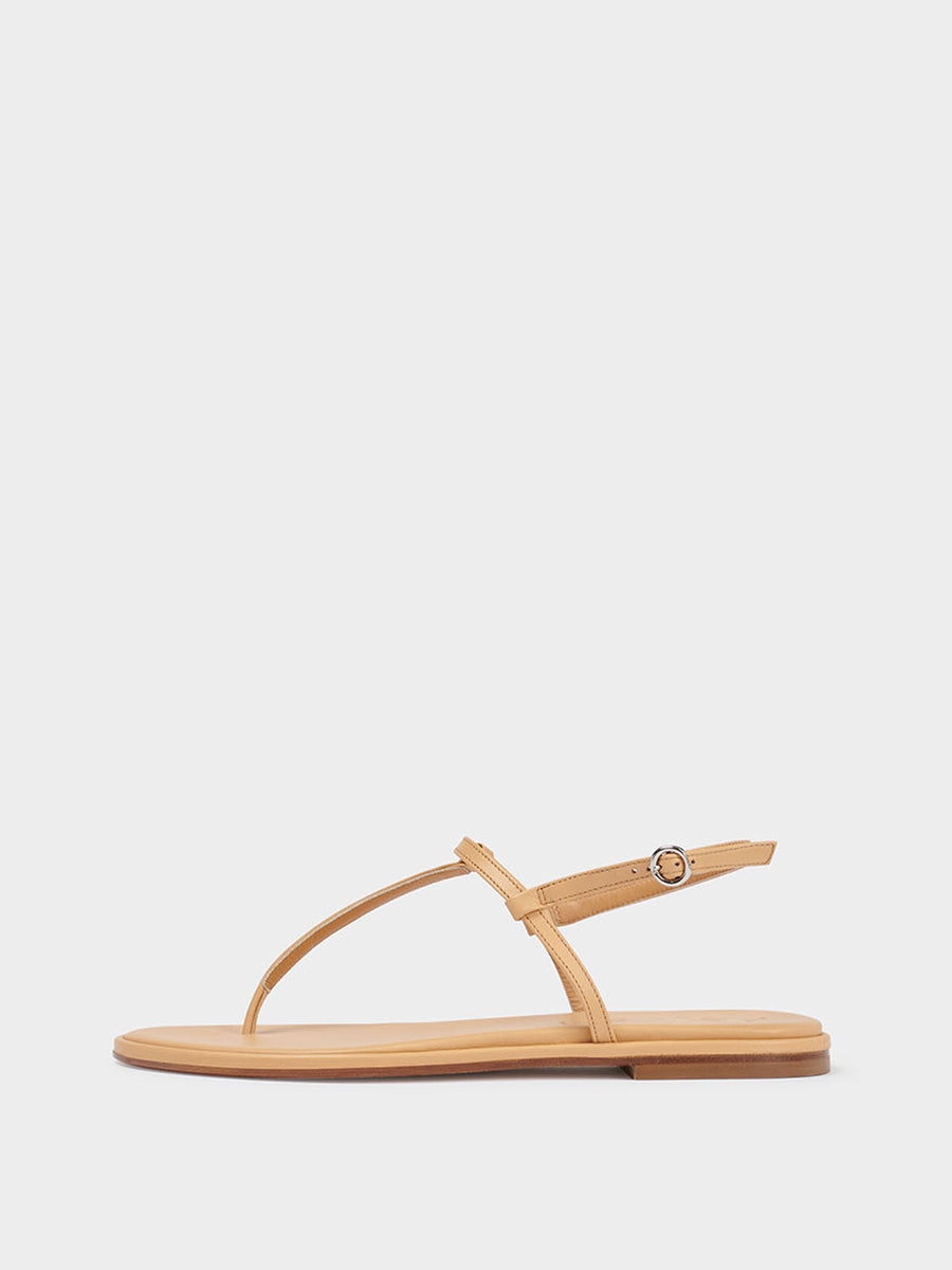 Nala Leather Toe-Post Sandals