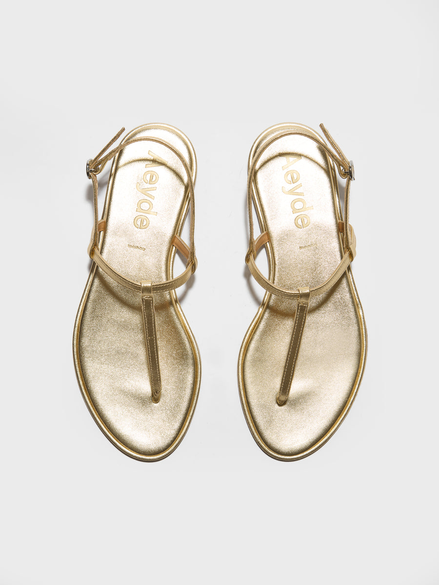 Nala Leather Toe-Post Sandals