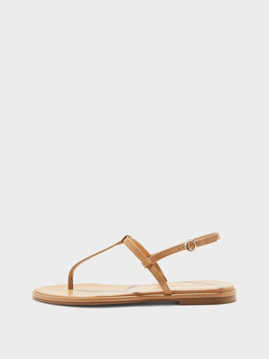 Nala Leather Toe-Post Sandals