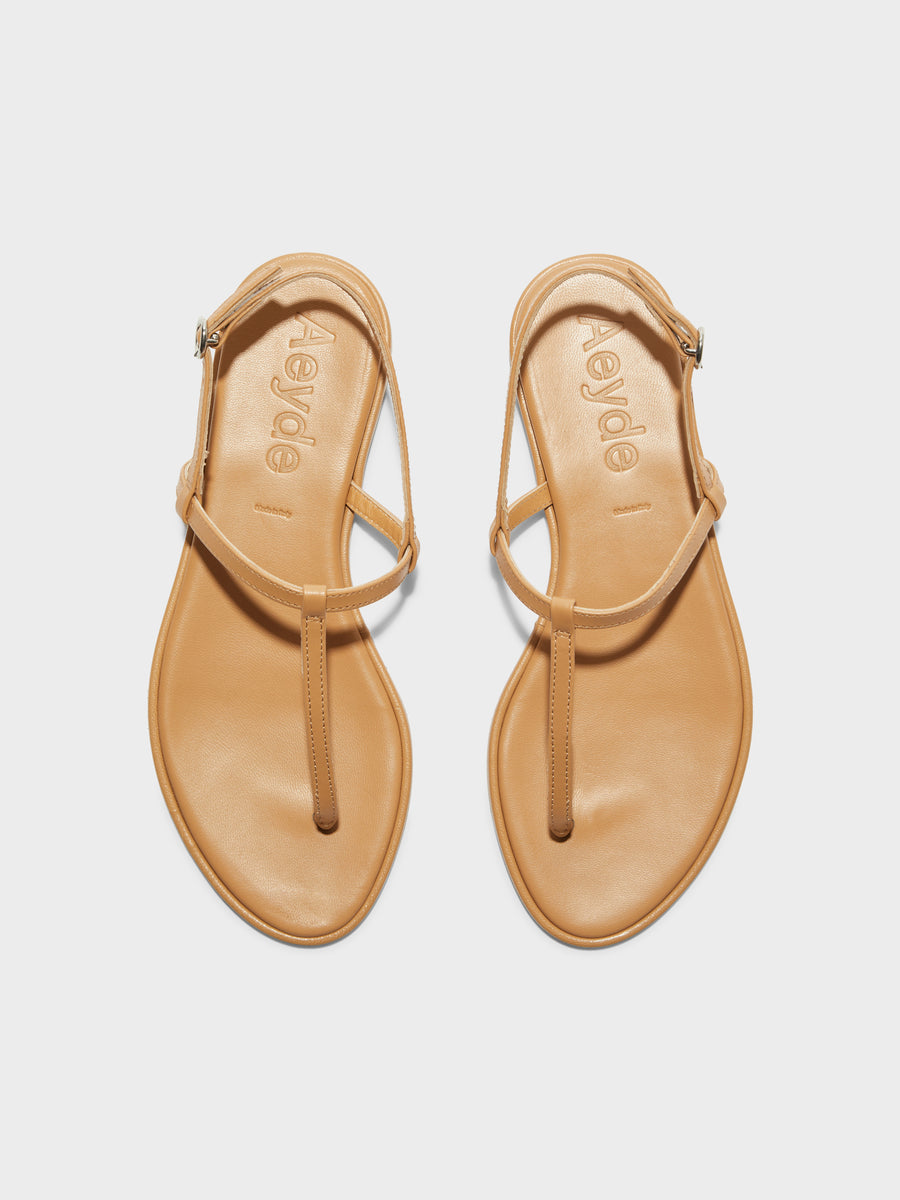 Nala Leather Toe-Post Sandals