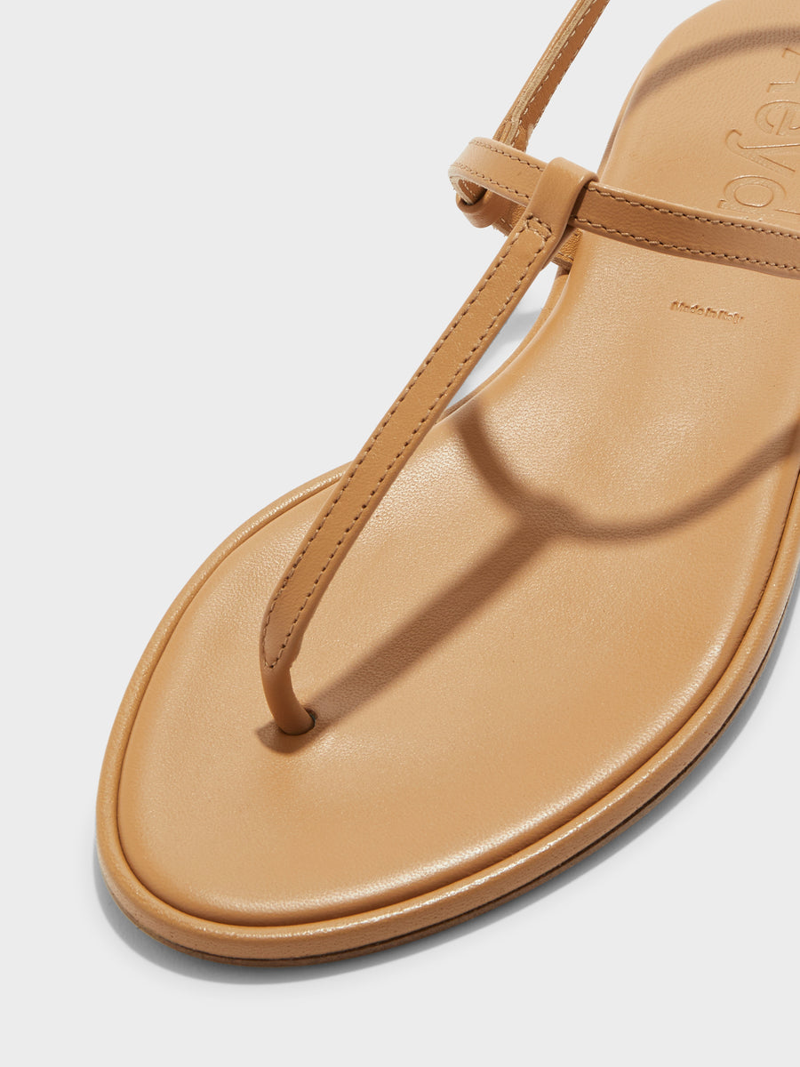 Nala Leather Toe-Post Sandals