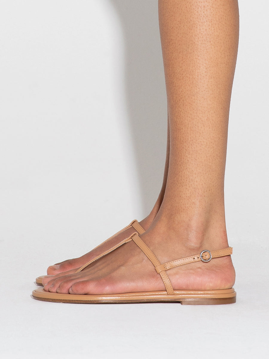 Nala Leather Toe-Post Sandals