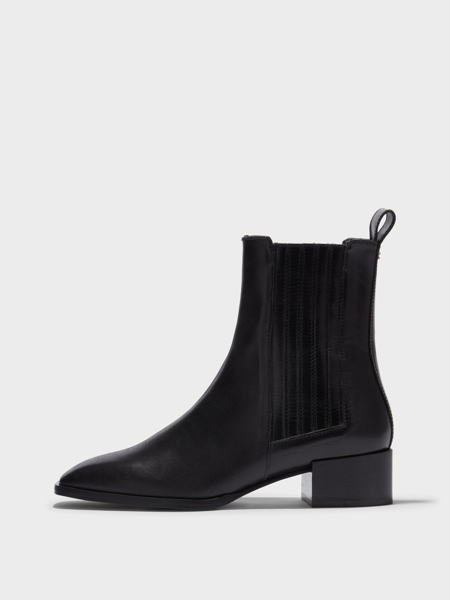 Neil Leather Ankle Boots