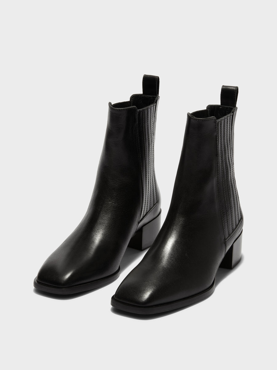 Neil Leather Ankle Boots