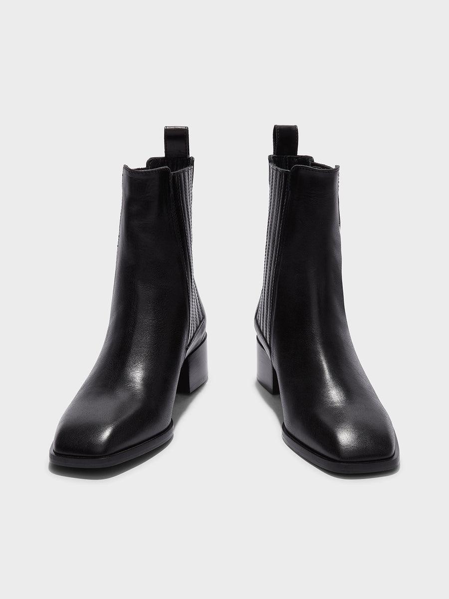 Neil Leather Ankle Boots