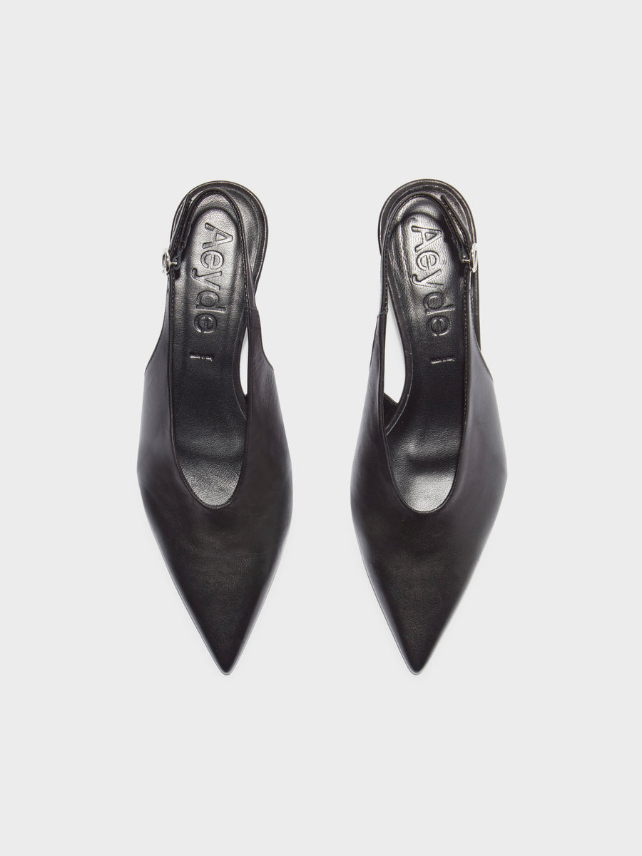 Oti Leather Slingback Pumps