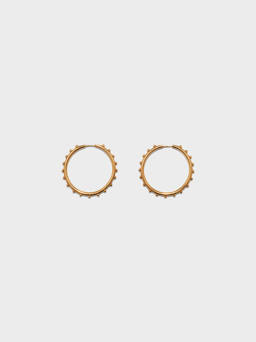 Otis 18kt Gold-Plated Hoop Earrings