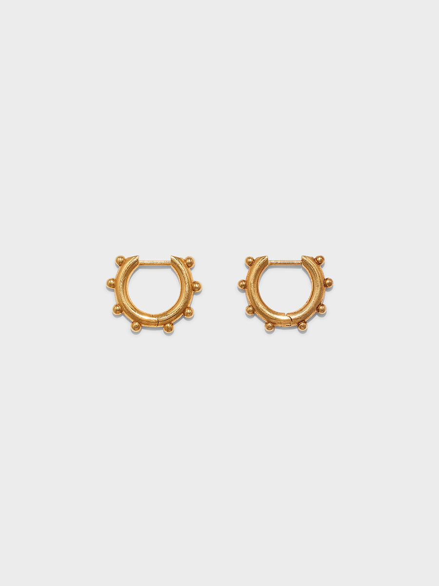 Ozzy 18kt Gold-Plated Hoop Earrings