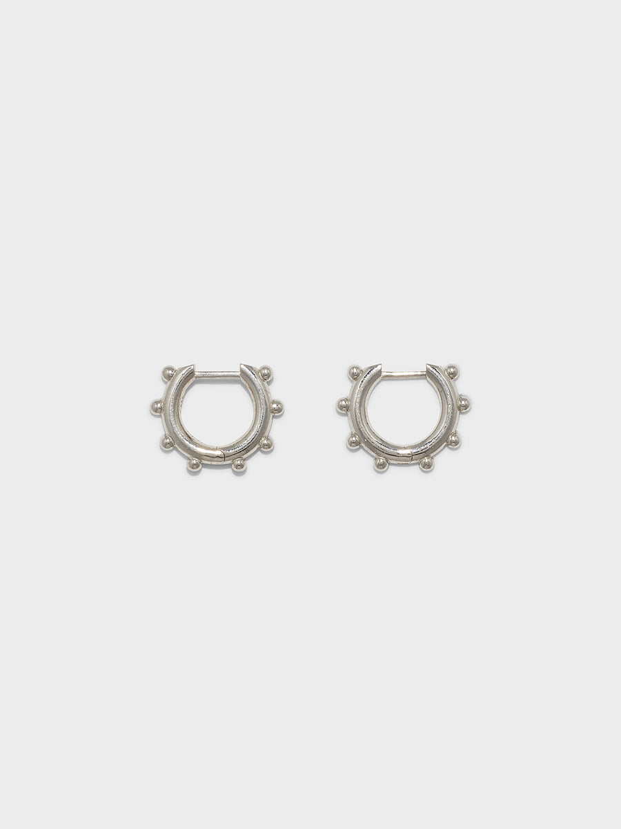 Ozzy Palladium-Plated Hoop Earrings