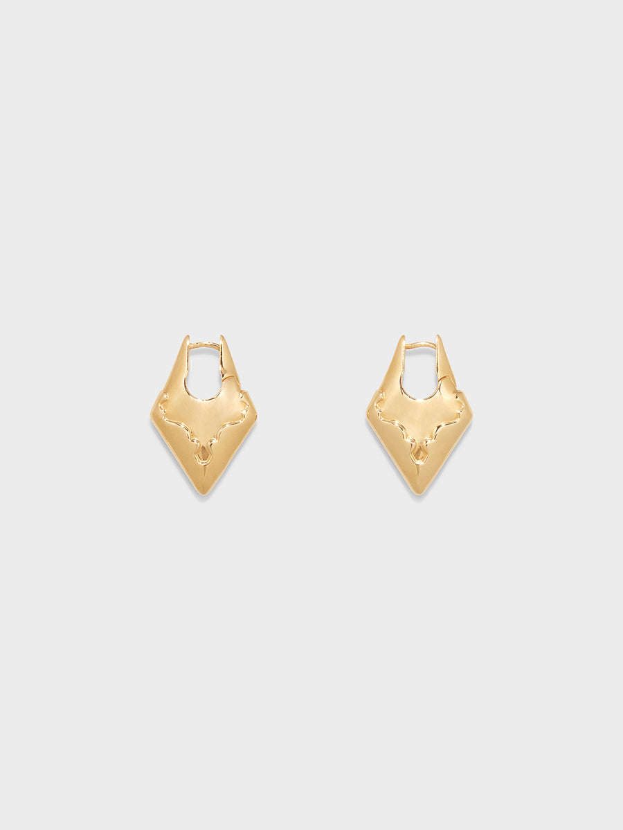 Priscilla 18kt Gold-Plated Earrings