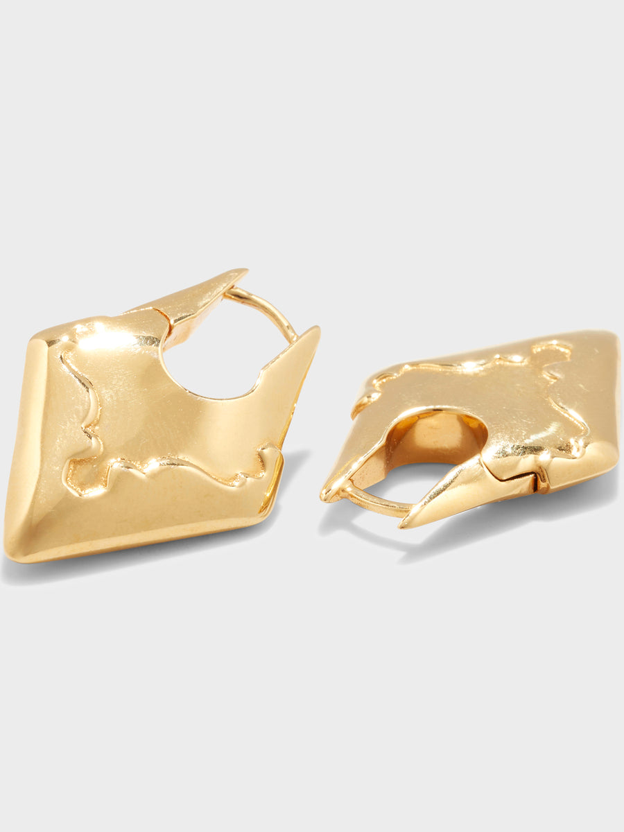 Priscilla 18kt Gold-Plated Earrings