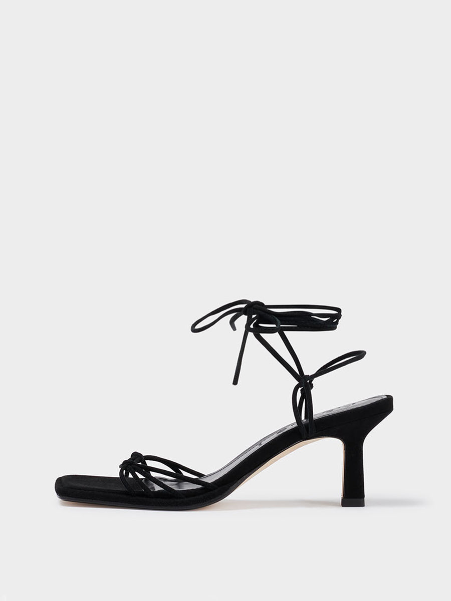 Roda Suede Lace-Up Sandals