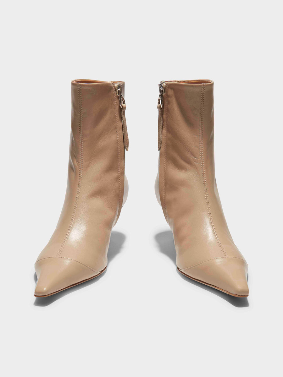 Roe Leather Ankle Boots