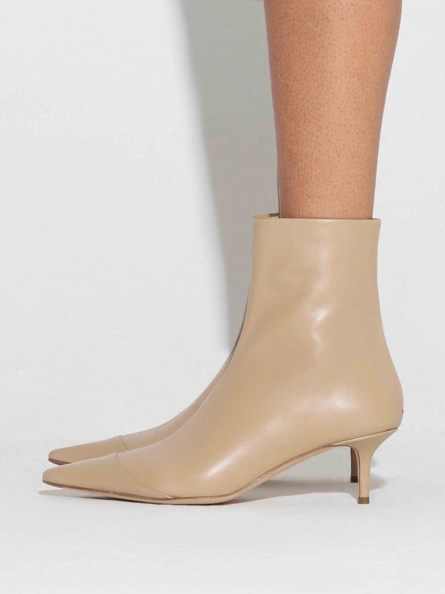 Roe Leather Ankle Boots