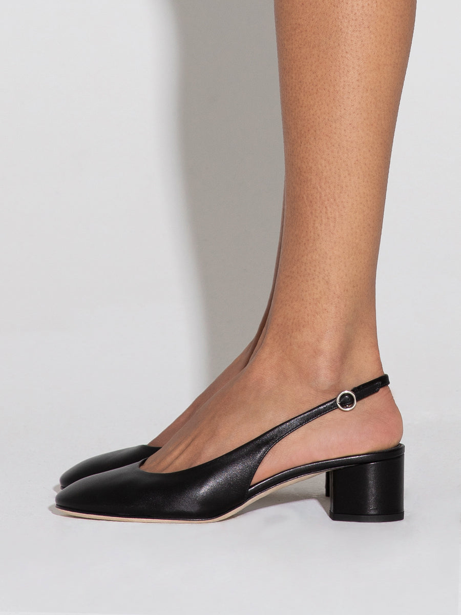 Romy Leather Pumps