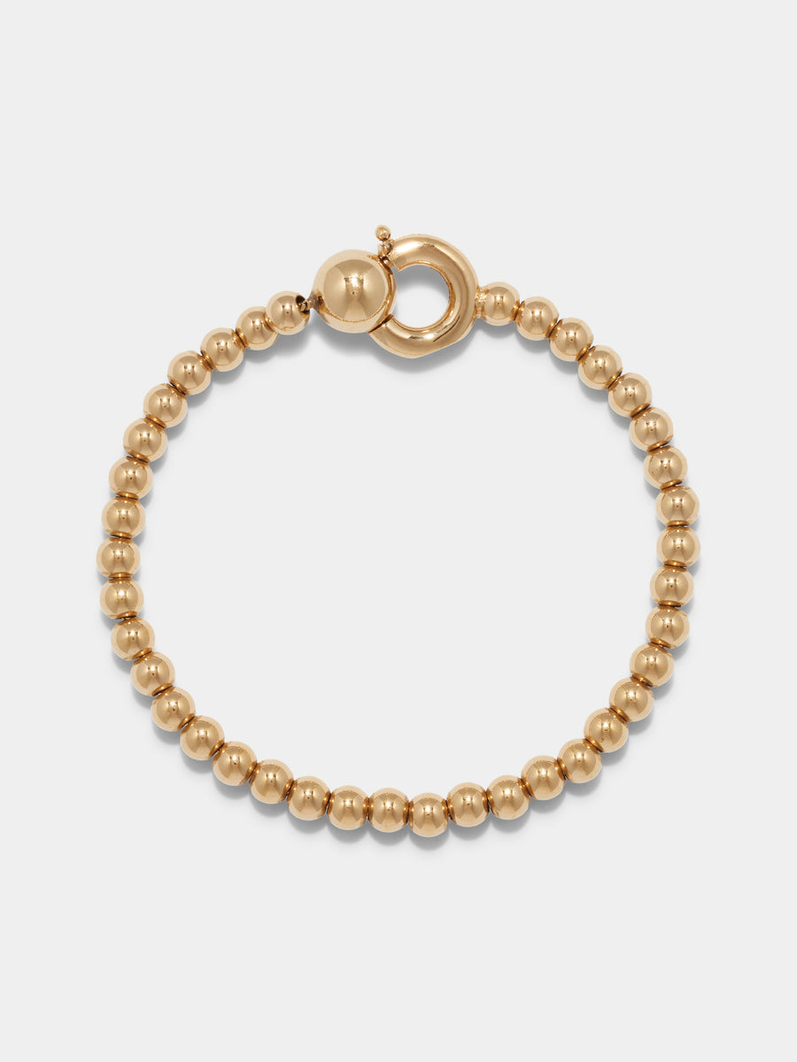 Sasha Ball Chain 18kt Gold-Plated Bracelet