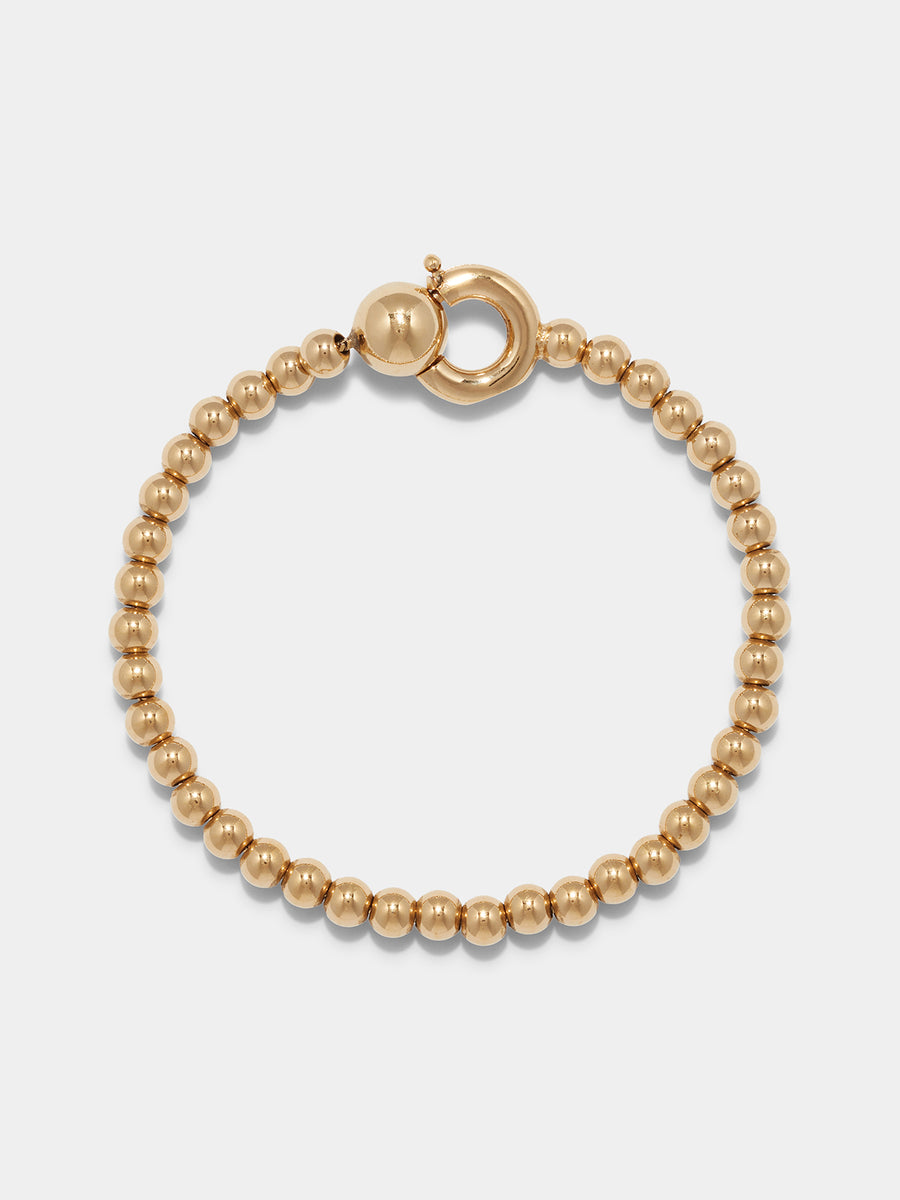 Sasha Ball Chain 18kt Gold-Plated Bracelet