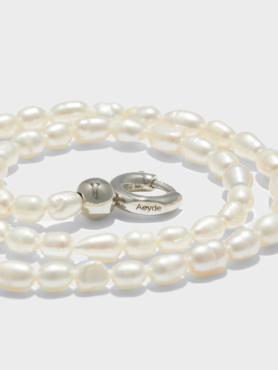 Saylor Pearl and Palladium-Plated Necklace