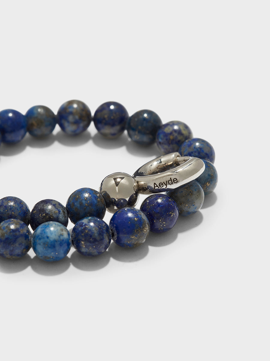 Seth Lapis and Palladium-Plated Bracelet