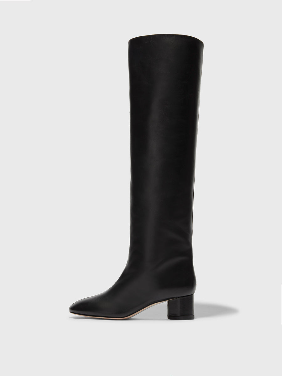 Willa Leather Over-Knee Boots