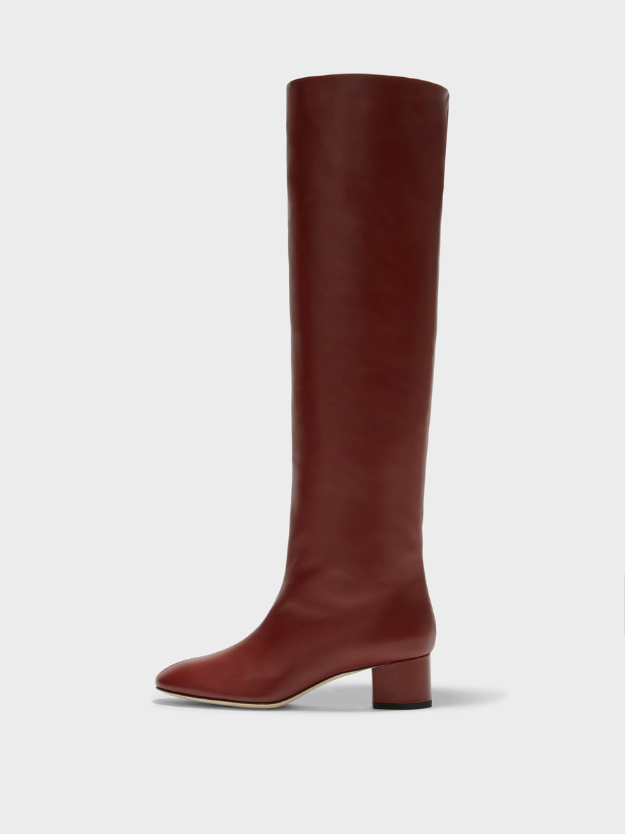 Willa Leather Over-Knee Boots