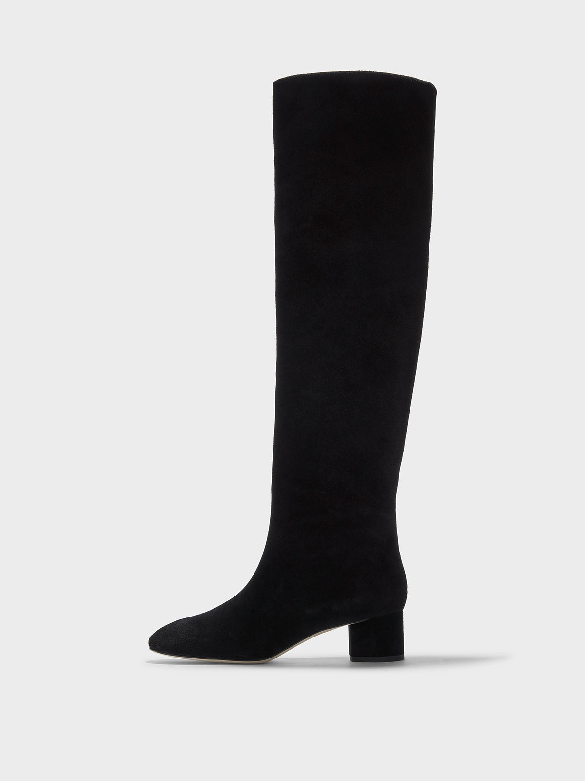 Next black suede fashion boots