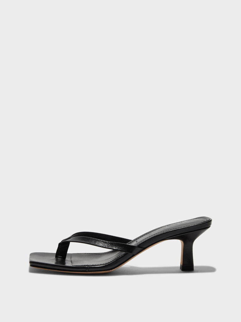 Wilma Leather Toe-Post Sandals – Aeyde