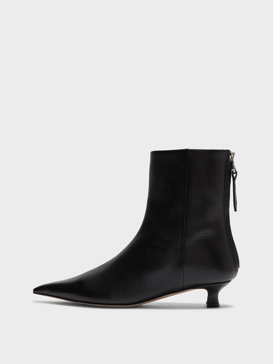 Zoe Leather Ankle Boots