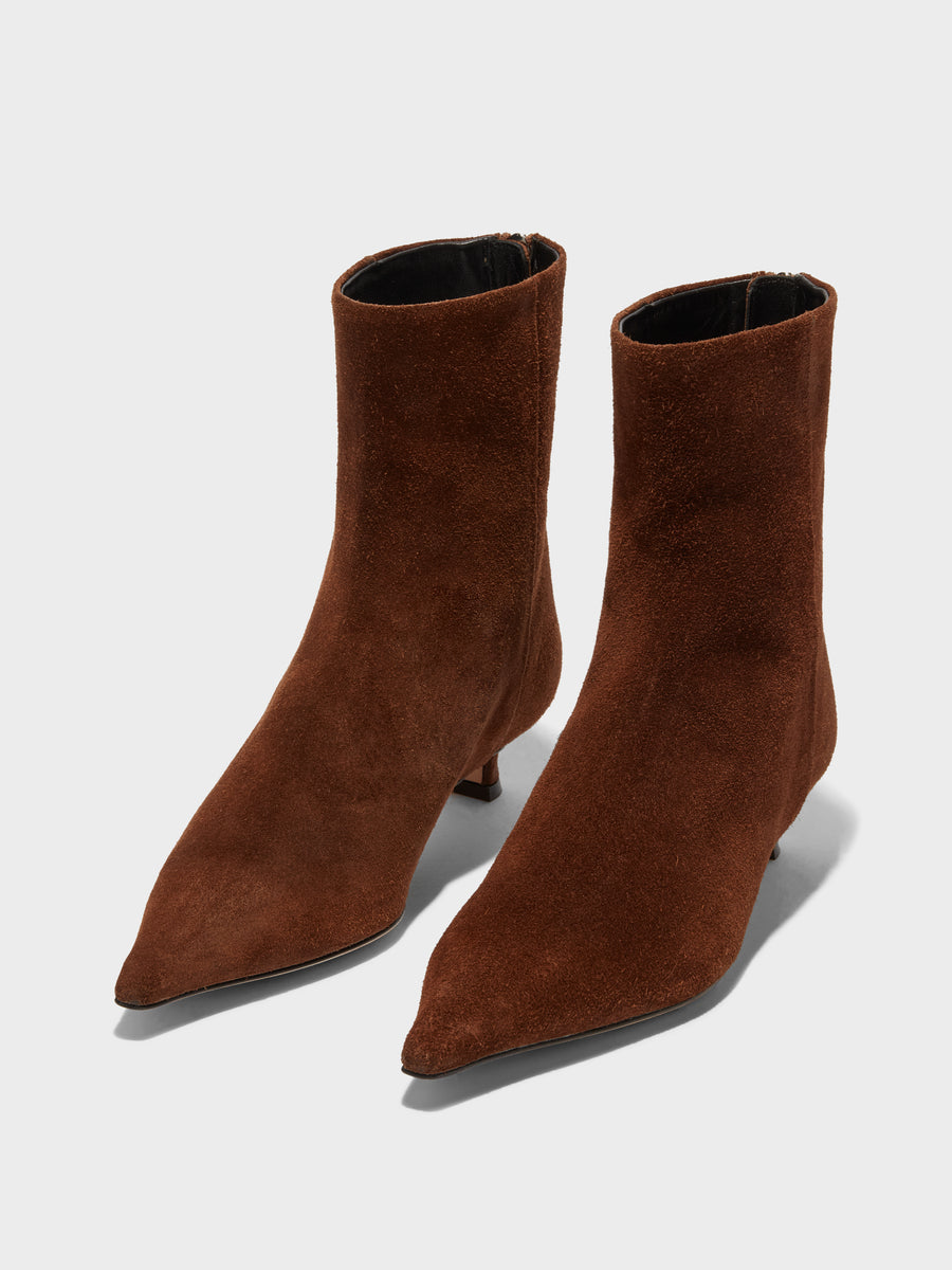 Zoe Suede Ankle Boots