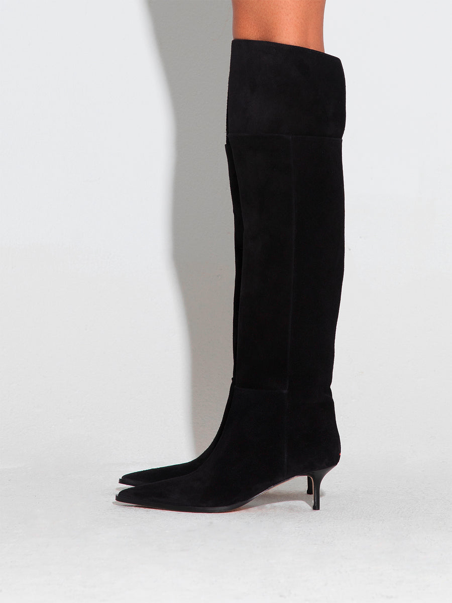 Zsazsa Suede Over-Knee Boots