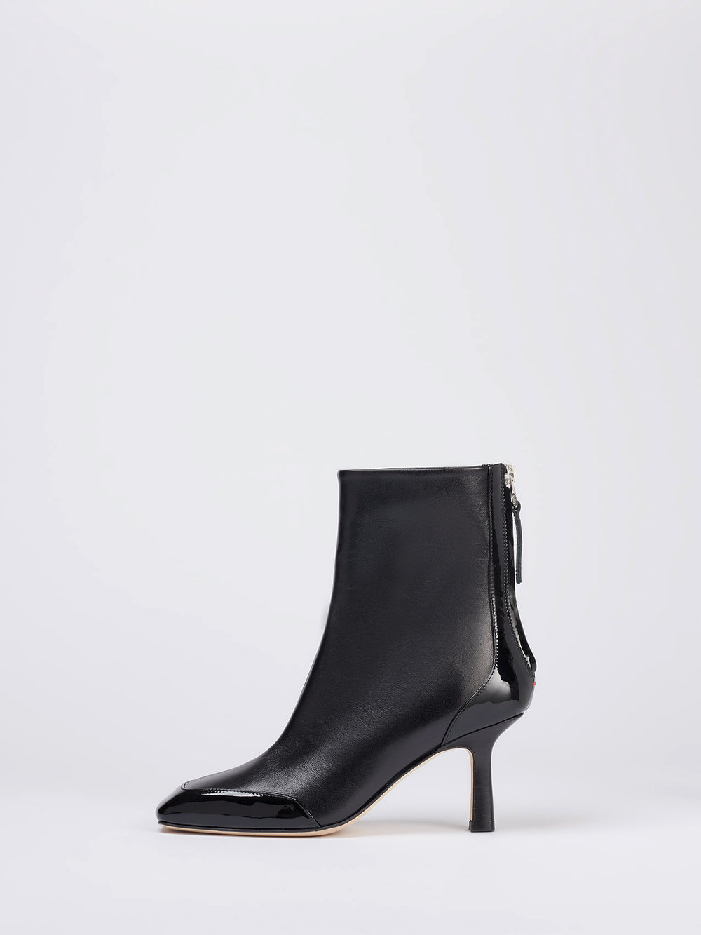 Aeyde | MAX Black Lace-Up Ankle Boot