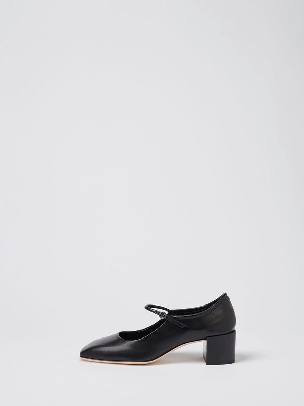 Aeyde | ALINE Black Mary Jane Pump