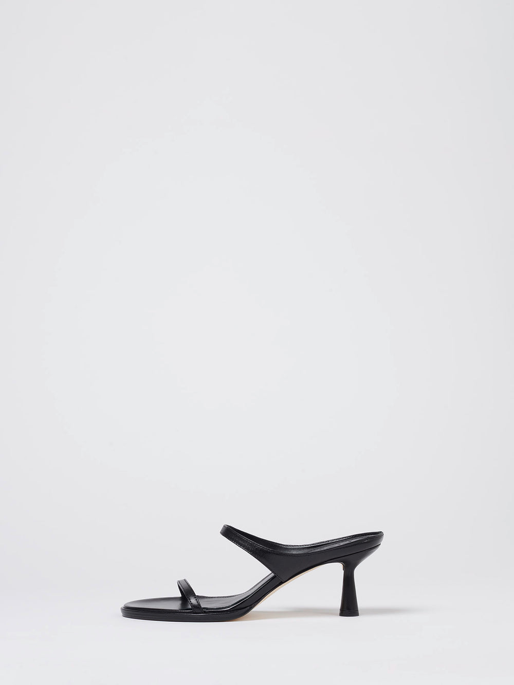 Aeyde | OLGA Black Knotted Heeled Slide