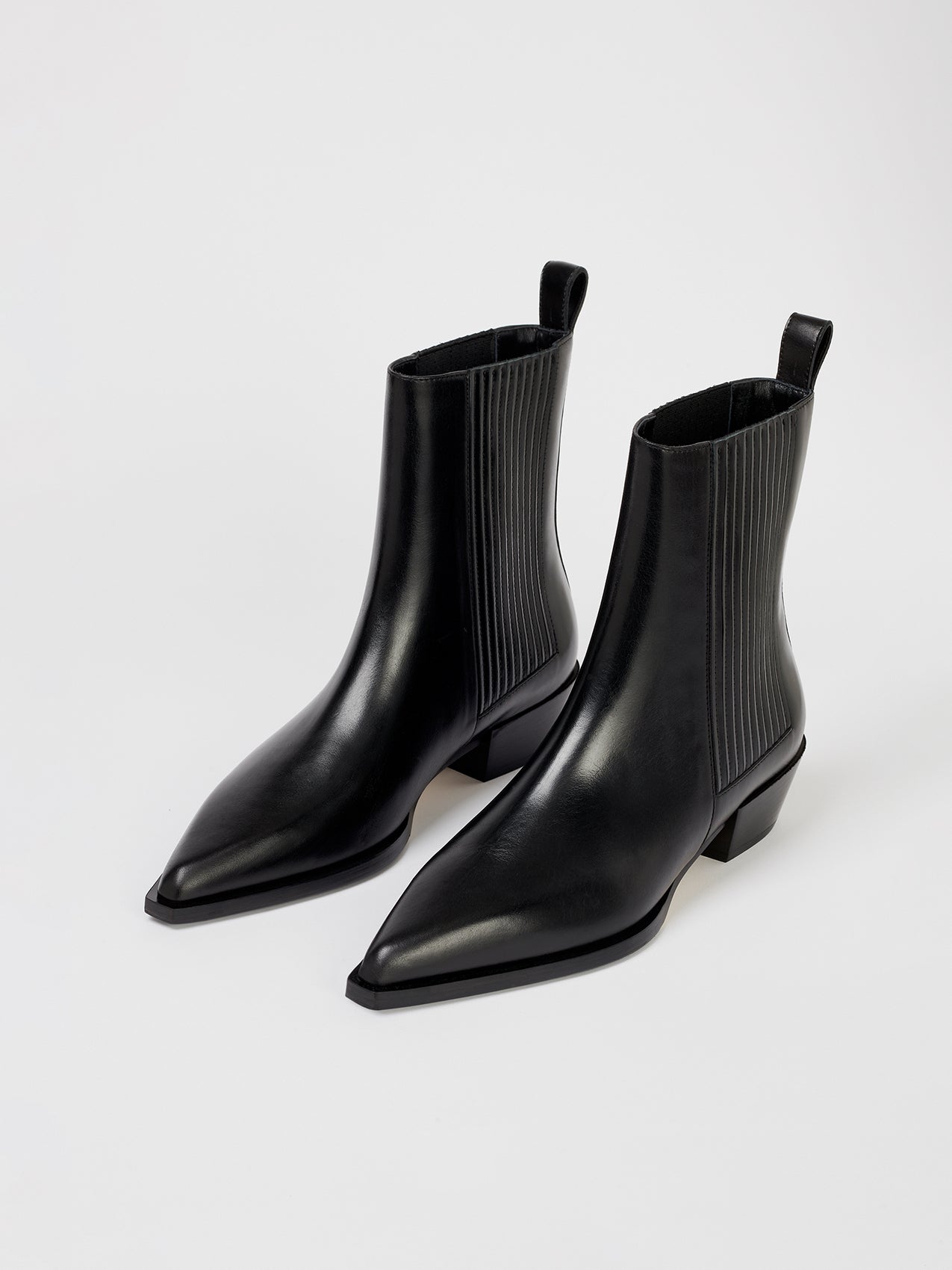 Aeyde | BELINDA Black Cowboy Boot