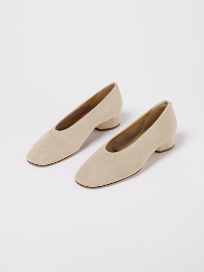 Aeyde | KIRSTEN Creamy Leather Flat