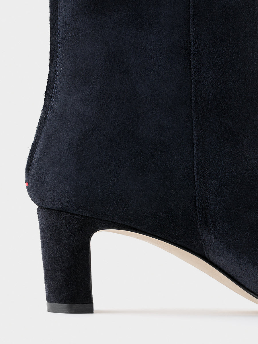 Donna Suede Ankle Boots