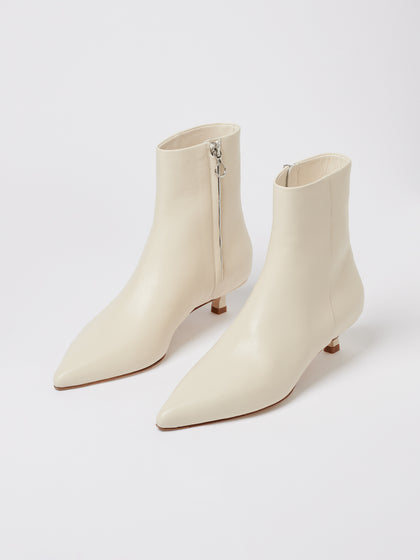 Aeyde | SOFIE Creamy Leather Ankle Boot